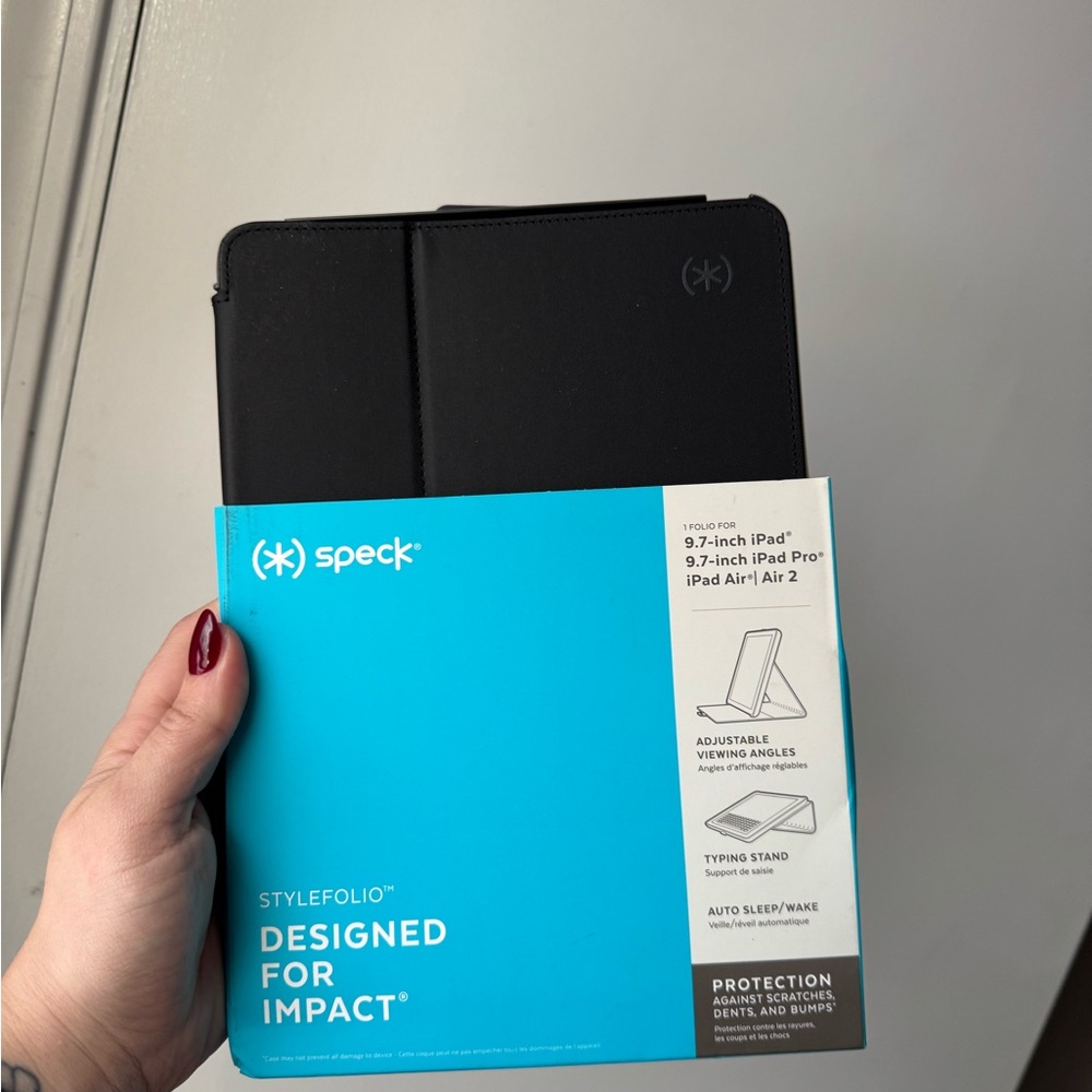 Speck Black StyleFolio Case for iPad 9.7-inch